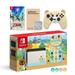 Nintendo Switch Animal Crossing Limited Console The Legend of Zelda: Skyward Sword HD Bundle with Mytrix Wireless Pro Controller Peary Bear Tempered Glass Screen Protector