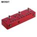 MOSKY DC5 6-in-1 Guitar Multi-Effects Pedal Delay + Chorus + Distortion + Overdrive + + Buffer Full Metal Shell with True Bypass