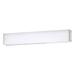 WAC Lighting Strip 18 1-Light 2700K Aluminum Bathroom Vanity Light in Gray