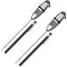 ThermoPro TP02S Instant Read Digital Meat Thermometer for Kitchen Grill Oven BBQ Smoker 2 Pack (Batteries Included)