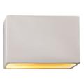 Justice Design Group Cer-5655W Ambiance 2 Light 8 Tall Led Outdoor Wall Sconce - Beige
