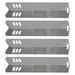 4-Pack BBQ Grill Heat Shield Plate Tent Replacement Parts for Dyna-glo DGB494SPB - Compatible Barbeque Stainless Steel Flame Tamer Guard Deflector Flavorizer Bar Vaporizer Bar Burner Cover 15