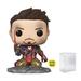 Funko Pop! Marvel Avengers: End Game I Am Iron Man GITD Deluxe #580 - Previews Exclusive (Bundled with Pop Protector to Protect Display Box)