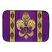 Carolines Treasures 8205DDM Tiger Football Fleur de lis Dish Drying Mat 14 x 21 multicolor