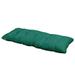 Vargottam Indoor/Outdoor Bench CushionWater Resistant Tufted Patio Seating Lounger Bench Swing Cushion-42 L x 18 W x 5 H- Teal Green