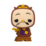 Funko Pop! Disney: Beauty & Beast - Cogsworth Vinyl Figure