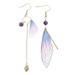 Earrings Wings Wing Fairy Drop Acrylic Animal Lightweight Simulation Earring Pendant Hook Long Dangle Butterfli