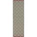 Mark&Day Outdoor Area Rugs 2x8 Deloraine Modern Indoor/Outdoor Black Runner Area Rug (2 5 x 7 10 )