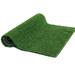 Goasis Lawn Artificial Grass Rug 12x50 FT (600 Square FT) Synthetic Artificial Grass Turf Indoor Outdoor Garden Balcony Lawn Landscape Faux Grass Rug with Drainage Holes