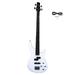 Zimtown 34 Size 4-String Exquisite Stylish Bass Guitar w/ Power Line and Wrench Tool