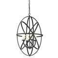 Burge s Lane 4 Light Pendant in Fusion Style 19.69 inches Wide By 30 inches High Bailey Street Home 372-Bel-1633089