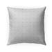 Basket Weave Grey Outdoor Pillow by Kavka Designs