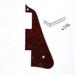 Pickguard for Chinese Made Epiphone Les Paul Standard Modern Style with Bracket Red Tortoise 4 Ply Nickel