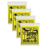 Ernie Ball Bass Guitar Strings 6-String 2837 Slinky Nickel 20w To 90 4 Pack