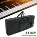 GUSTVE 61 Key Keyboard Gig Bag Case Portable Durable Keyboard Piano Waterproof 600D Oxford Cloth with Carrying Handle Piano Case for Home Outdoor Travel