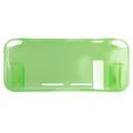 For Nintendo Switch Transparent TPU Plastic Console Case Protector Cover Green