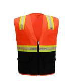 Safety Depot Small Reflective Vest with Pockets Standard Safety Vest