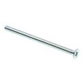 Machine Screws Flat Head Phillips Drive 1/4 in.-20 X 4 in. Zinc Plated Steel 50-Pack