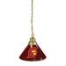 University of Southern California Pendant Light with Brass Fixture