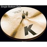 Zildjian K0945 14 K Custom Dark Hi Hat - Bottom Drum Set Cymbal