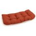 REO Outdoor Spun Poly Loveseat Patio Bench Cushion - 42 x 19 in.