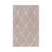 Geometric Indoor/ Outdoor Area Rug 3 5 x 5 5 Beige