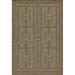 Momeni Hampton Geometric Natural Indoor Outdoor Rug 2 X 3