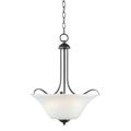 12070FTOI-Maxim Lighting-Vital-3 Light Pendant-16.5 Inches wide by 21 inches high-Oil Rubbed Bronze Finish