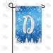 America Forever Winter Monogram Letter D Winter Forest Garden Flag Vertical Double Sided 12.5 x 18 inches Happy Holiday Christmas Seasonal Flags for Outdoor Yard Porch Snowflakes Garden Flag
