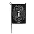 SIDONKU Autonomous Car Top View Self Driving Vehicle Radar Sensing Garden Flag Decorative Flag House Banner 28x40 inch