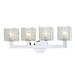 Hudson Valley Lighting - Sagamore 4-Light LED Bath Bracket - 24 Inches Wide by 9