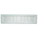 1Pack ZoroSelect 4MJD3 Toe Space Grille 2 X 10 White Steel