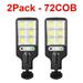 2022 NEW Hot Selling 4/2/1 PACK COB/LED Solar Light Outdoor Super Bright Solar Powered Lamp Sunlight Wall Light IP65 Waterproof PIR Motion Sensor Street Light Garden Decoration Garden Light Solar