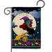 Ornament Collection 13 x 18.5 in. Happy Halloween Witch Garden Flag with Fall Double-Sided Decorative Vertical Flags House Decoration Banner Yard Gift