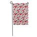 LADDKE Red Bug Ladybug Blue Lady Pattern Baby Ladybird Black Garden Flag Decorative Flag House Banner 28x40 inch