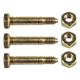 Ariens 53200500 3-Pack Shear Bolts w Nuts Snow Blowers Compact Sno-Tek 24 28 Snow Throwers