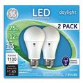 General Electric 93127670 75 watt LED Bulbs - A19 - Daylight - Pack of 2