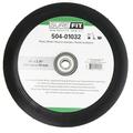 SureFit 10x2.75 Plastic Ribbed Wheel Combo Assembly for Universal Lawn Mowers 2-1/4 Hub Offset