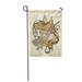 LADDKE Cowboy Wild West Vintage Rodeo Western Ranger Old Sign Texas Garden Flag Decorative Flag House Banner 12x18 inch