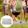 Cheers.US Rectangular Fire Pit Pad Grill Mat Portable Camping Accessories Fireproof Mat Glass Fiber Fire Retardant Blanket Thermal Resistant Mat Pad