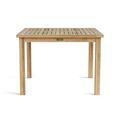 Teak Dining Table Furniture Grade-A Natural Teak 42 Square Dining Table