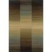 Home Expressions Jayden Striped Multi Lines Modern Contemporary Area Rug Blue