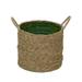 Large Seagrass Basket Planter Pot-in-a-Pot Natural