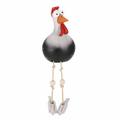 FANCY Rooster Garden Decoration Rooster Yard Figure Resin Chicken Garden Decoration Chicken Yard Statue Rooster Yard Ornament Animal Figure Waterproof Outdoor Decoration