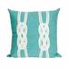 Liora Manne Visions II Indoor Outdoor Pillow Double Knot 20 x 20 Inch