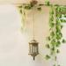 TFCFL Waterproof Vintage Lantern Hanging Light Porch Patio Garden Bronze Lamp E27 Home