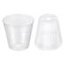 Uxcell 2.5 Plastic Plant Nursery Pots Flower Starting Container Clear 40 Pack