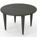 Noble House Dominica 46.5 Round Patio Dining Table in Gray