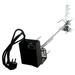 HGYCPP Universal Automatic Grill Rotisserie Kit with 4W Electric Motor BBQ Bracket Roaster Spit Rod Meat Fork Complete Holders