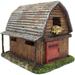 NW Wholesaler - 5.7 Fairy Garden Resin Barn Fairy Garden Accessories Outdoor Decor Fairy Garden Statue